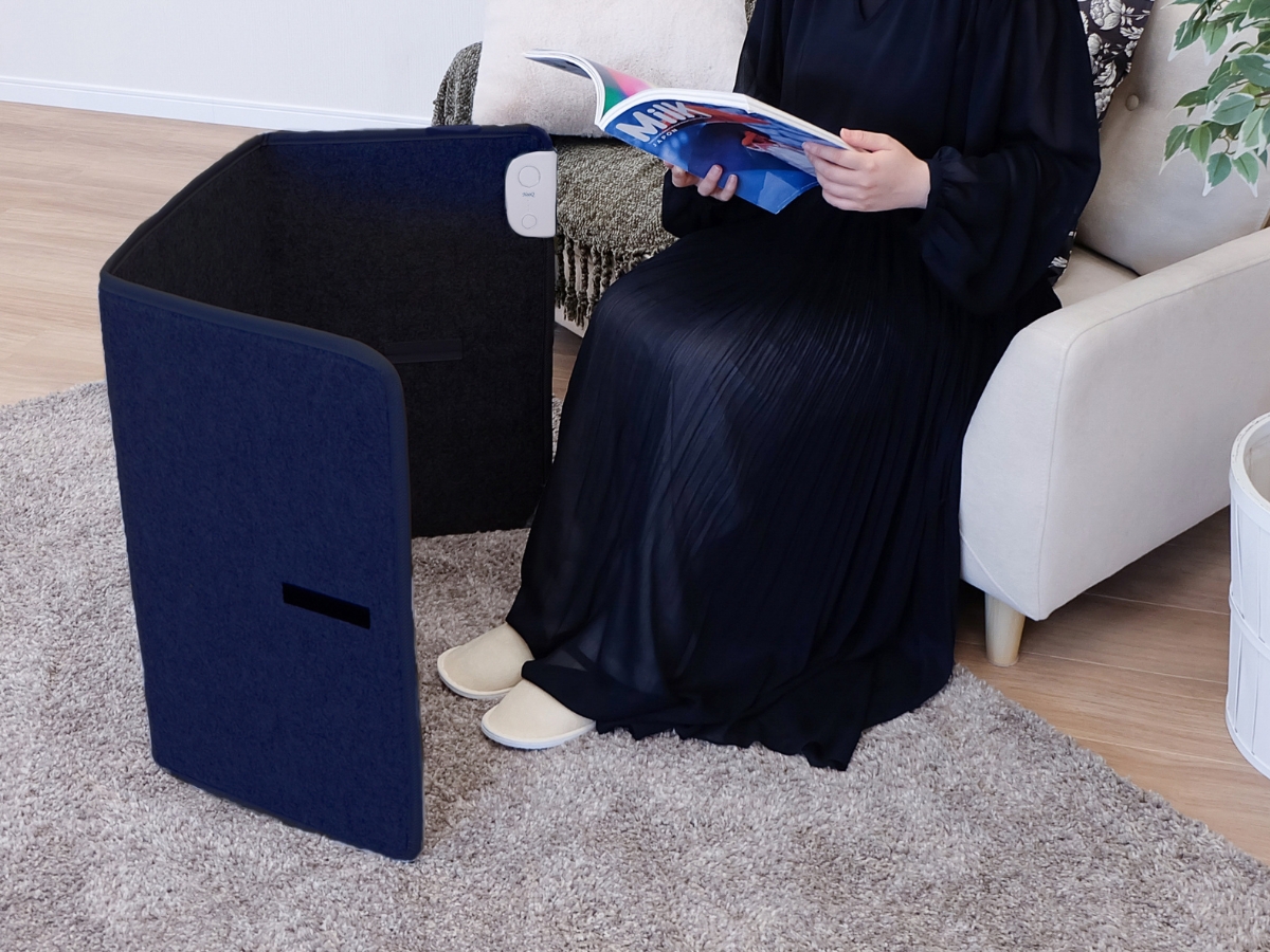 ひざ下までしっかりポカポカ