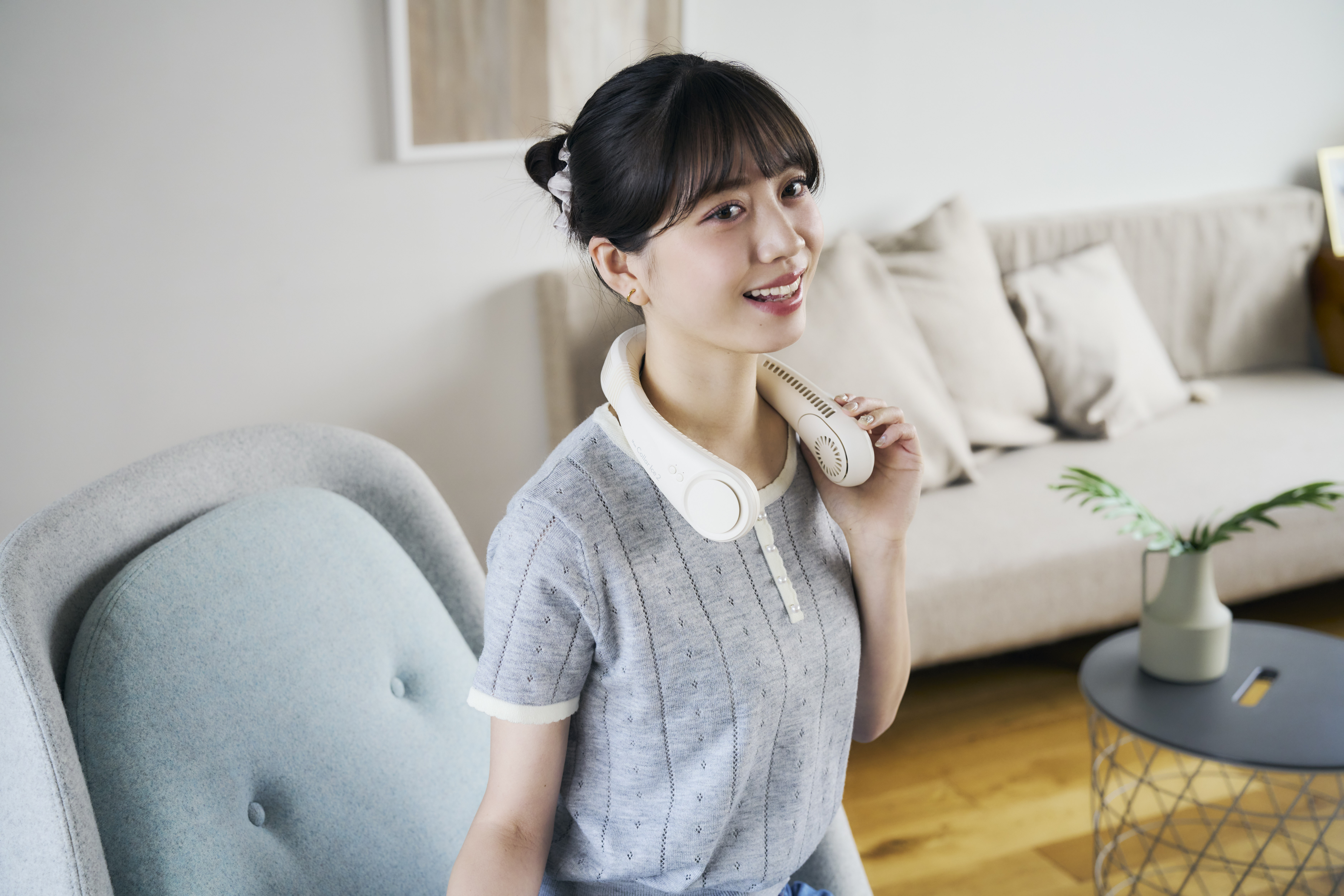 ペルチェプレートで首を直接冷却